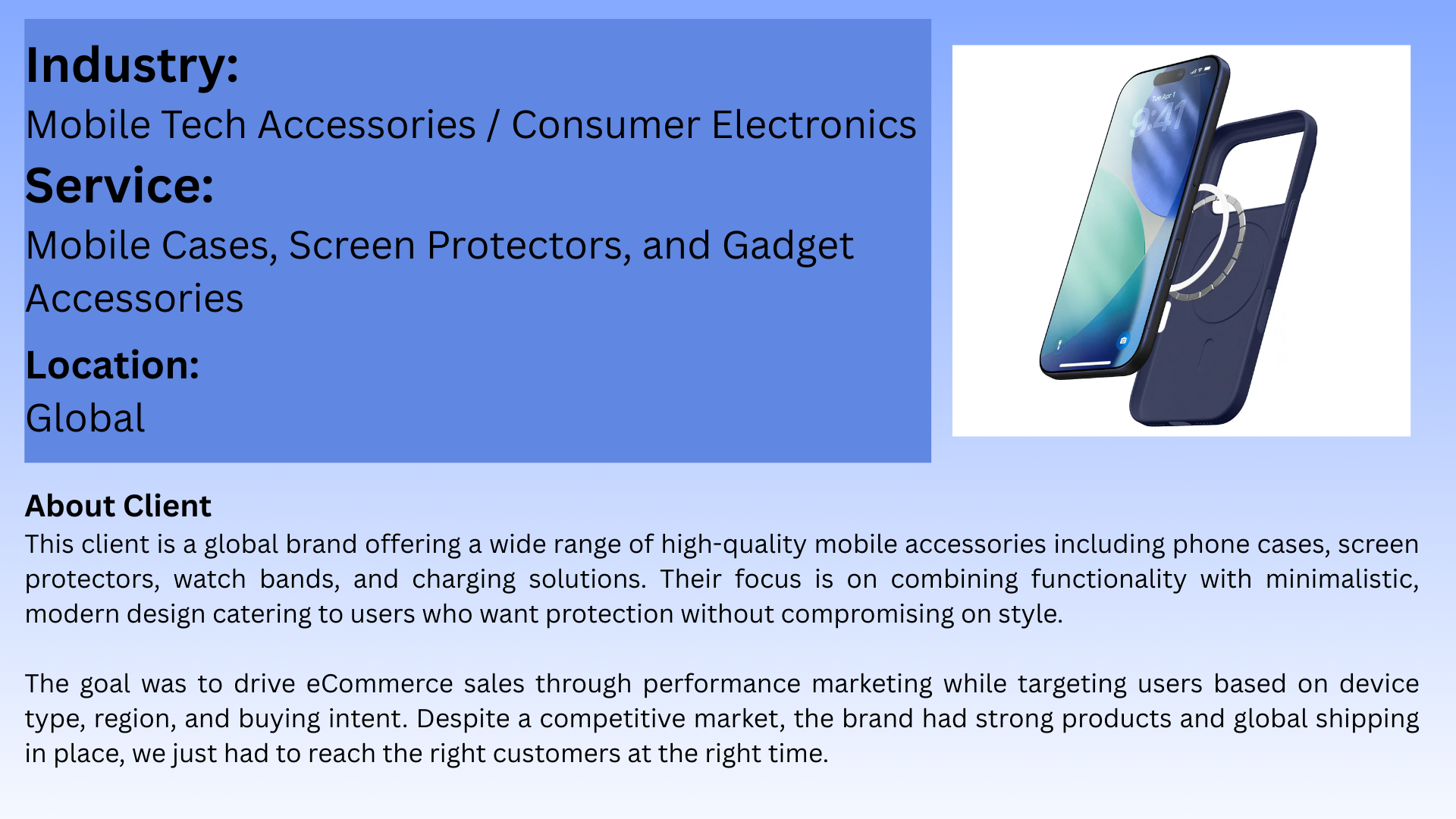 Seafood Industry Case Study Preview